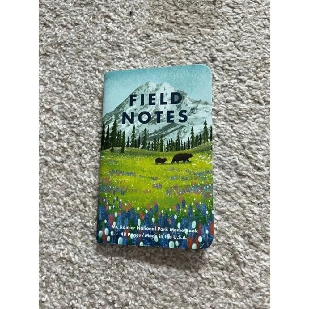 Field Notes Mt. Rainier Notebook -- new
